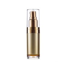 Hot Sale Rose Gold 20Ml 30Ml Airless Cosmetic Plastic Lotion Pump Sprayer Bottle